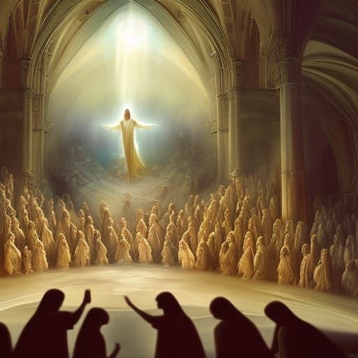 Jesus' Return to Heaven after his Ascent