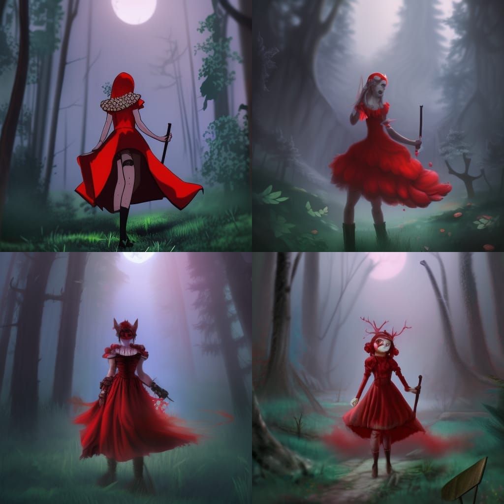 Red Riding Hood in Post-Apocalyptic Wonderland