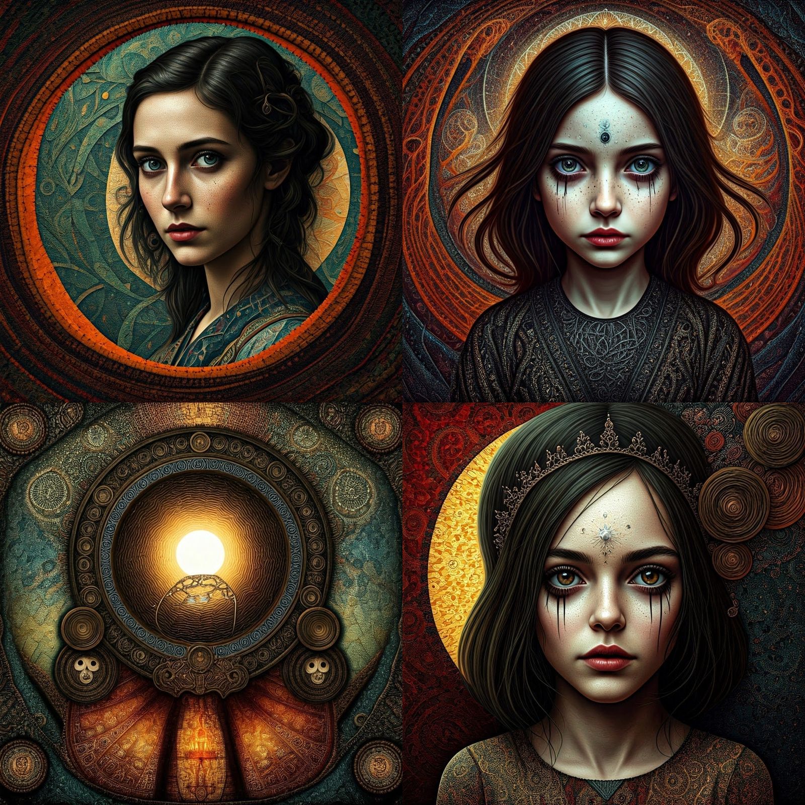 Ephemeral Dreams in a Melancholic Tapestry