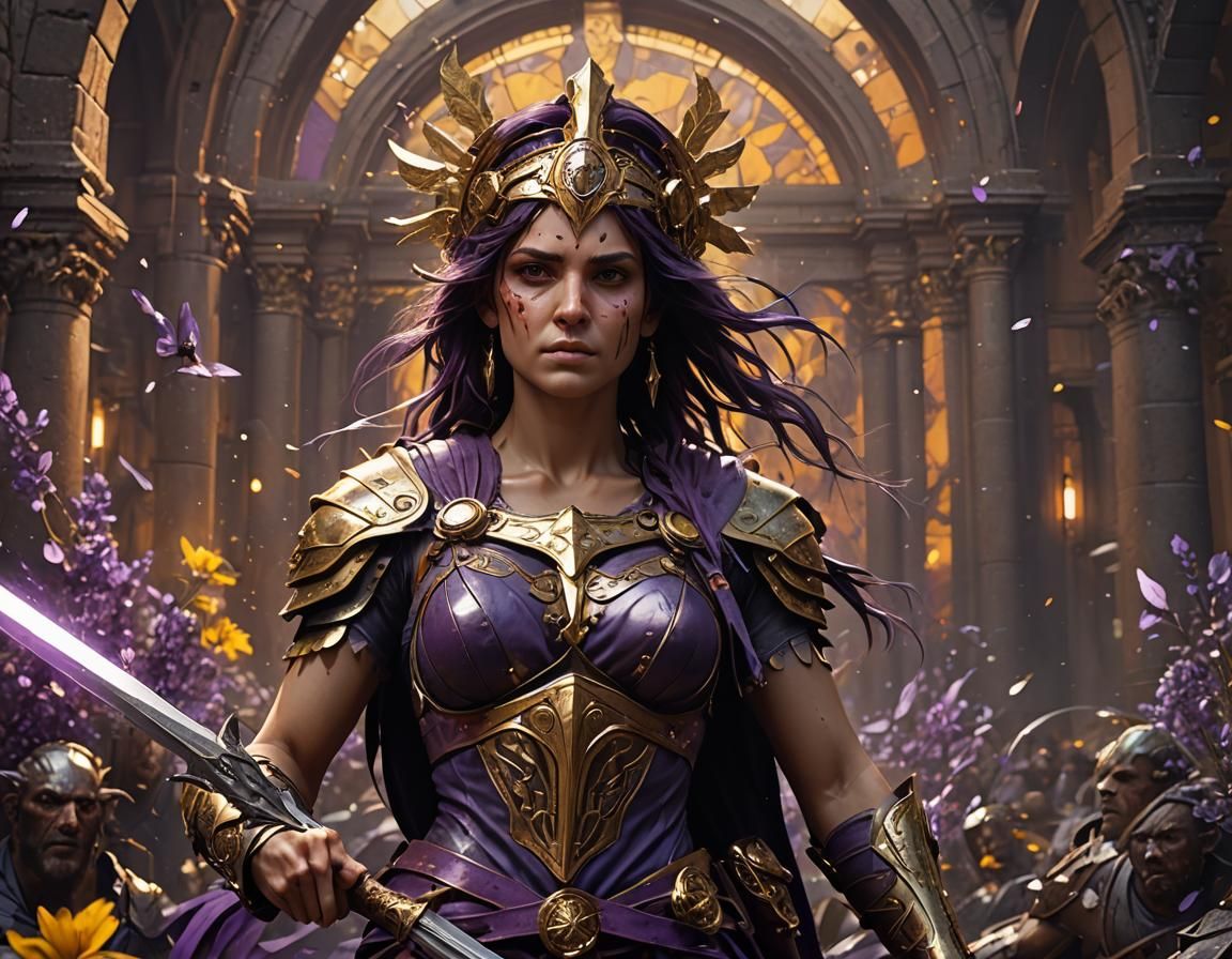 Hyperdetailed Spartan Warrior Concept Art