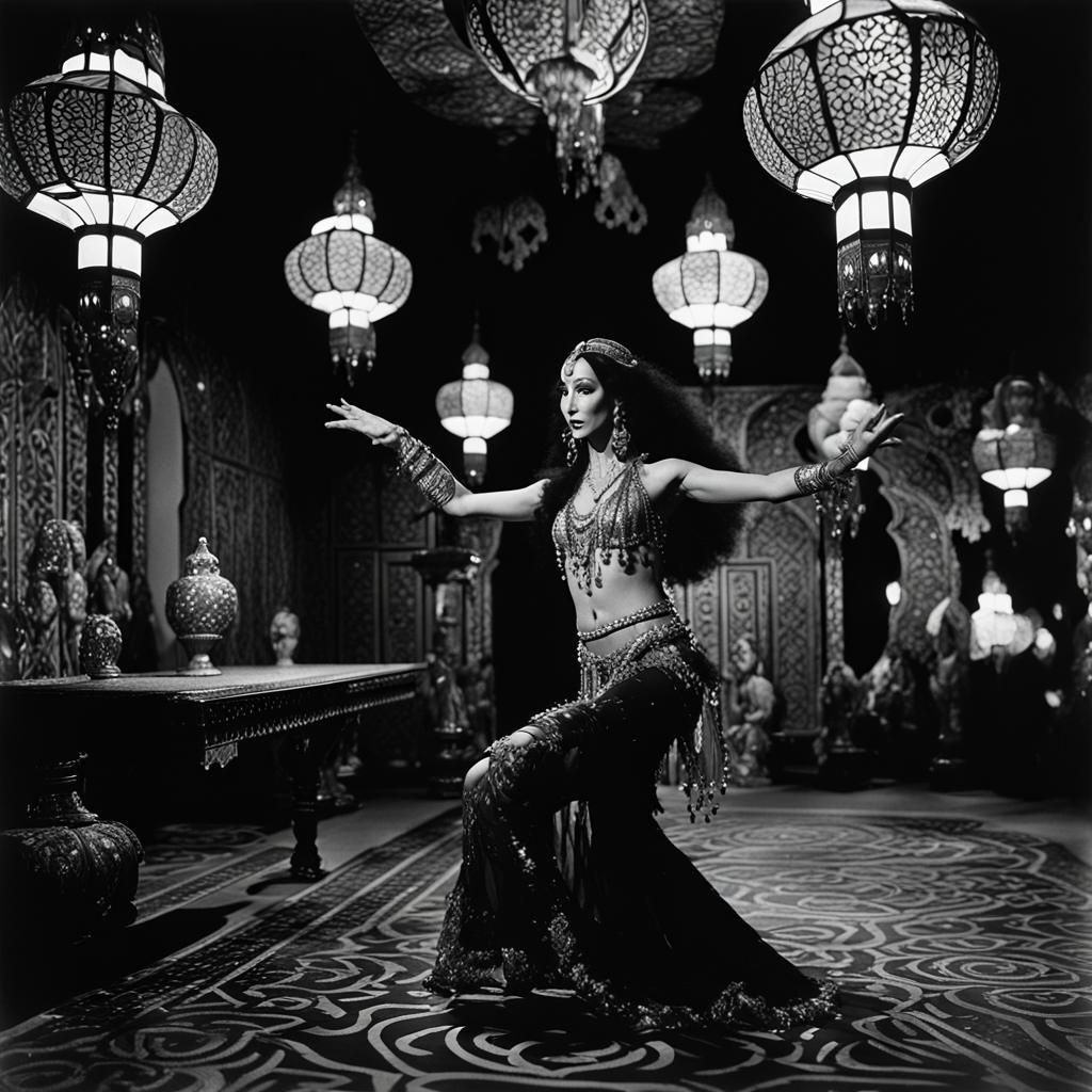 Cher Belly Dancing: Portrait Photography