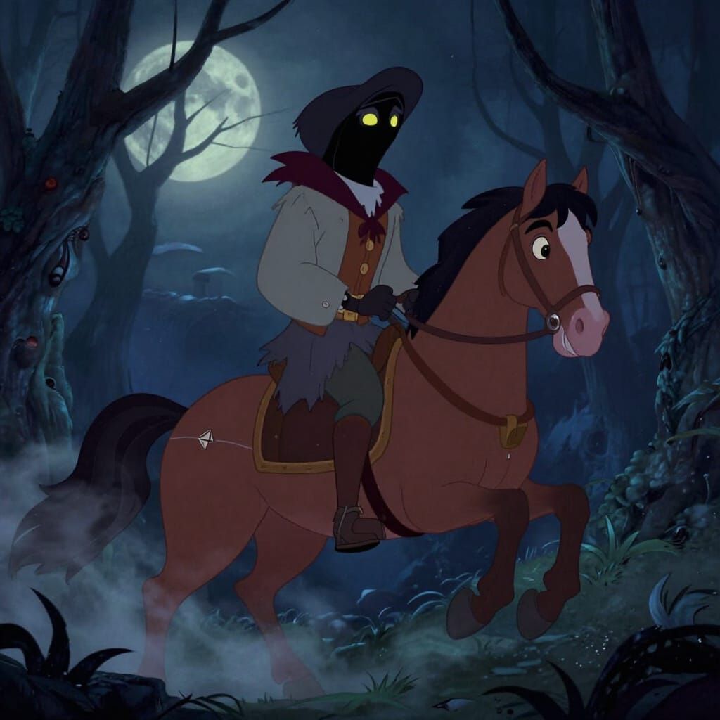 Disney's Headless Horseman Seeks Magical Cure in Spooky Fore...