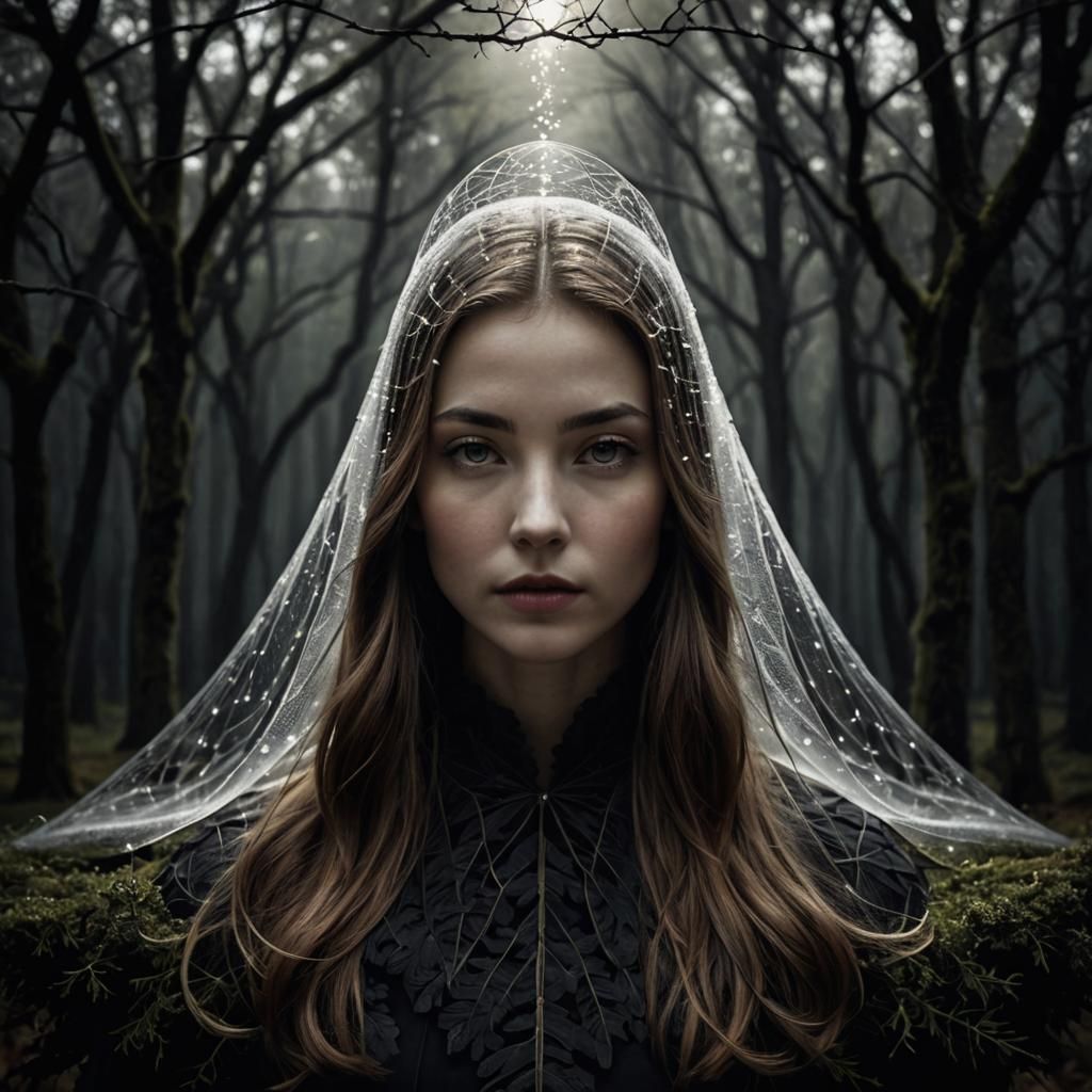 Chiaroscuro Art with Volumetric Parabolic Forms