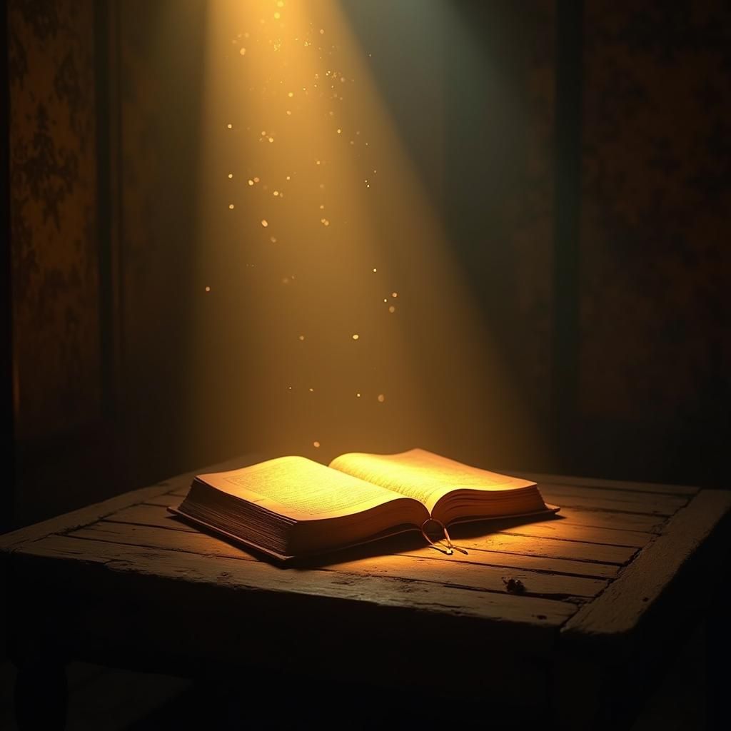 Golden Light Book: Dreamlike Digital Art