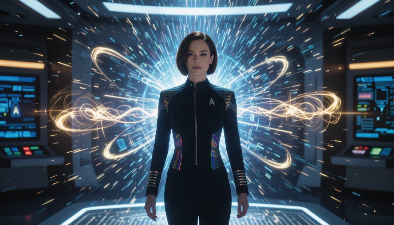 Star Trek Transporter Beam Effect With Loxy Isadora Bliss