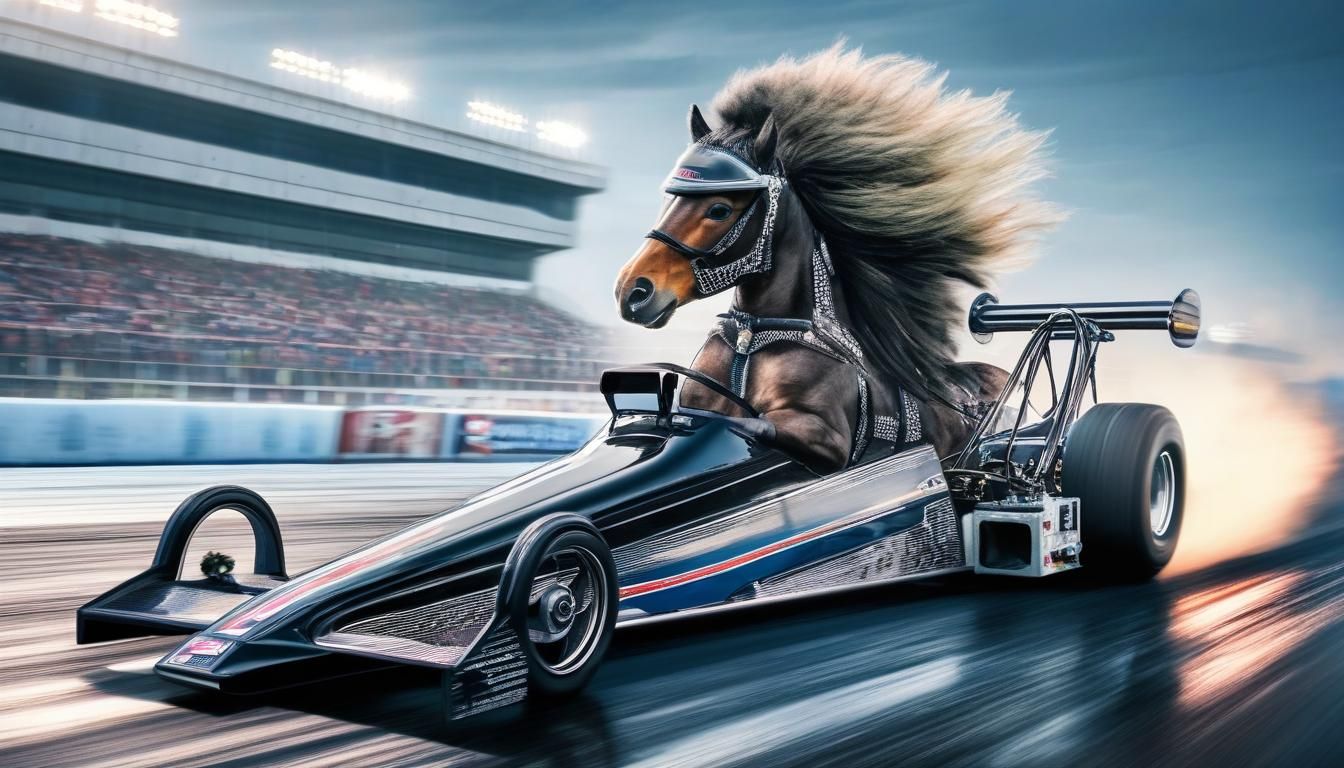Icelandic Pony Drag Racing: The Need for Speed
