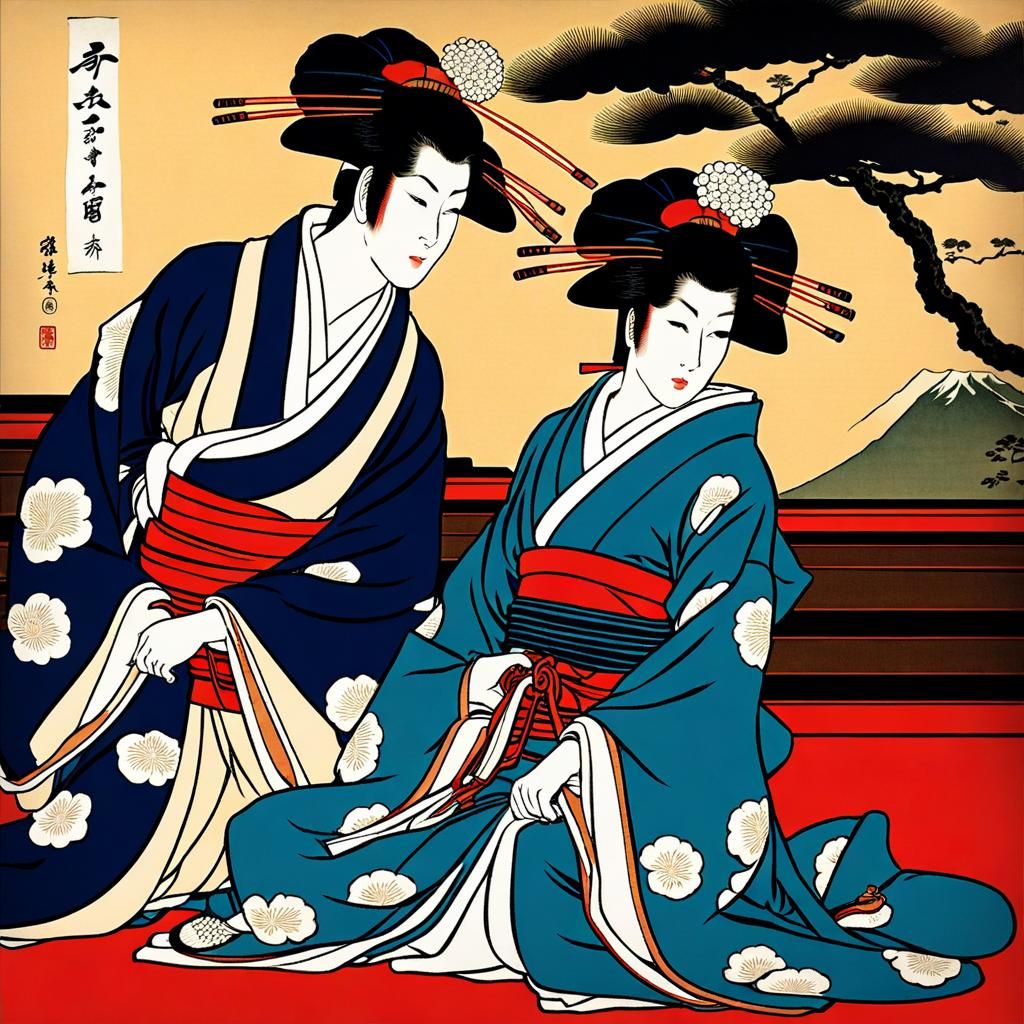 Two Male Courtesans 2