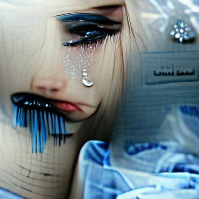 Minimalist Image of Sadness