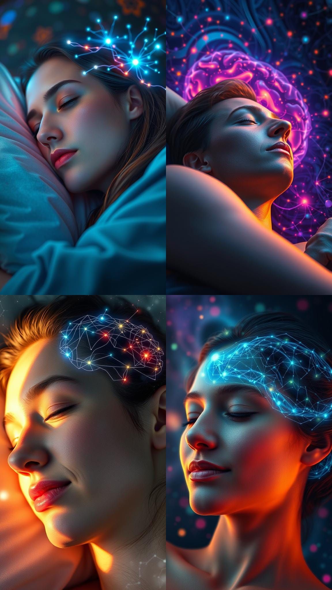 Glowing Memory Connections Form During Peaceful Sleep
