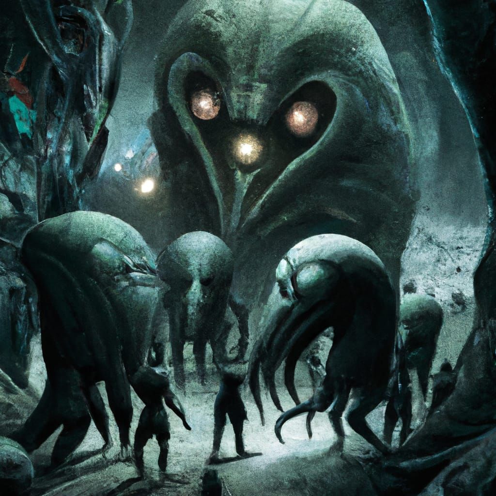 Creatures At The Center Of The Earth