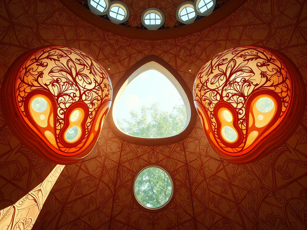 Inside a Giant Cuprite Head with Dancing Light