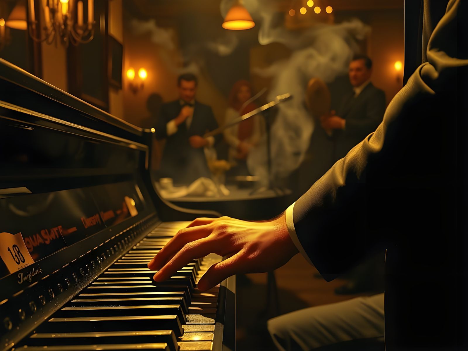 Tango Nightclub in 1920s Argentina