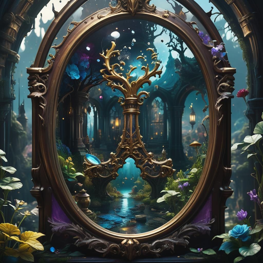 Through the Looking Glass: Detailed Fantasy Art