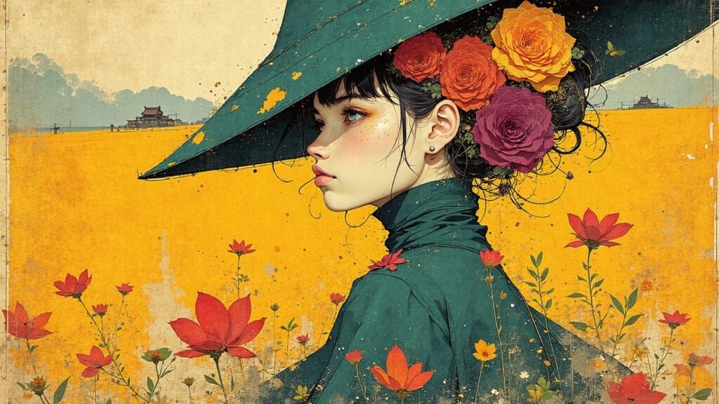 Dark Fantasy Art in Esao Andrews Style