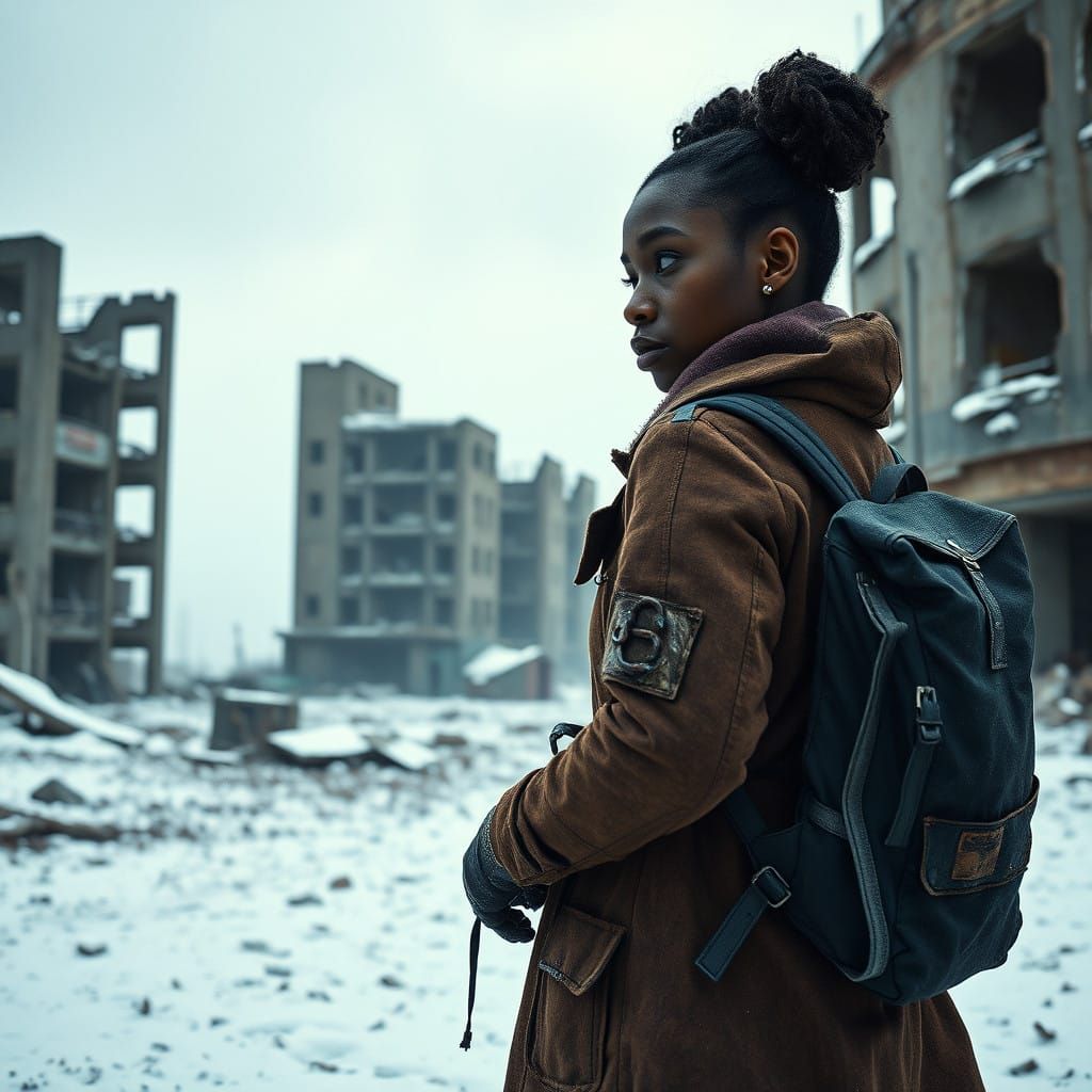 Winter's Last Stand in a Futuristic Wasteland