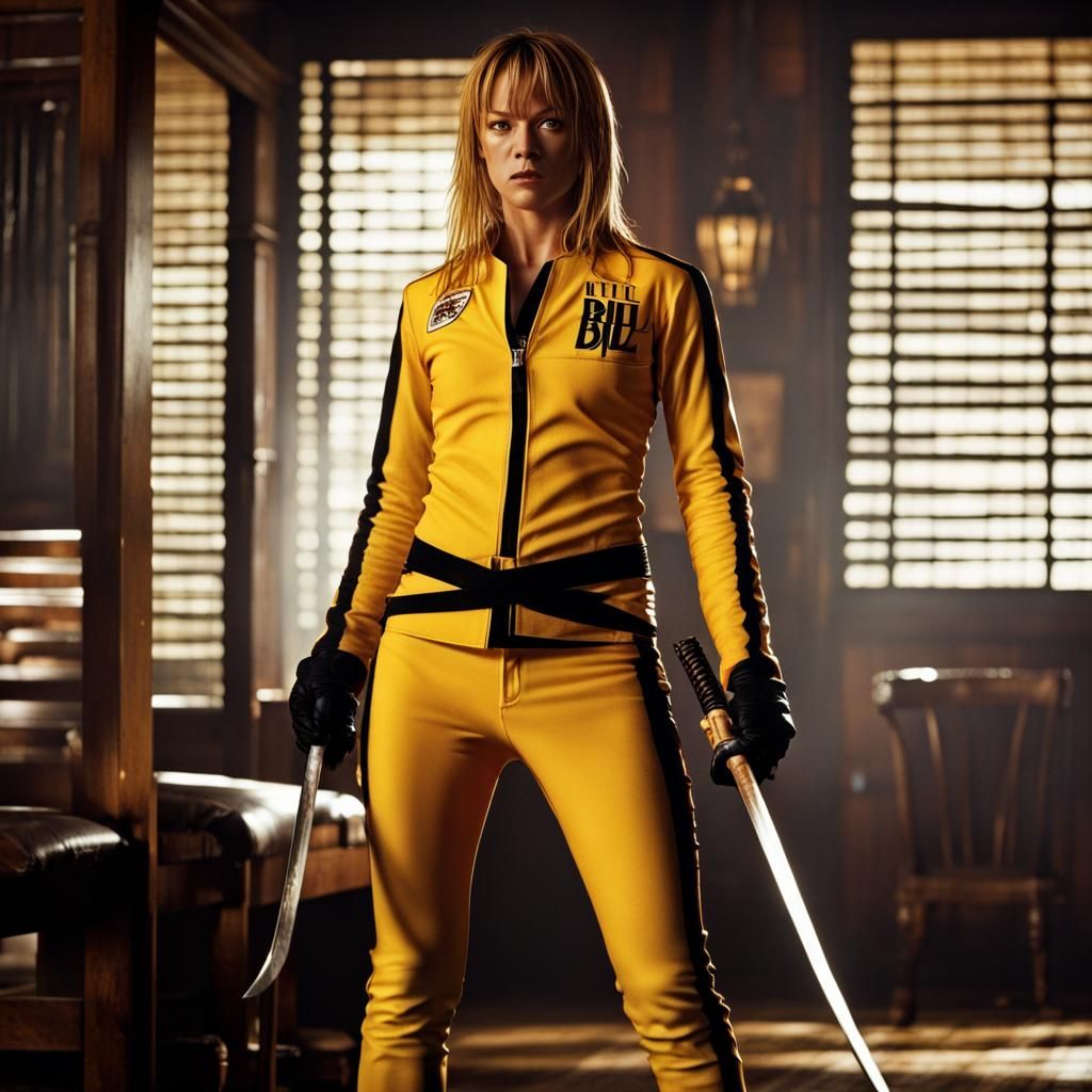 Hyperrealistic Kill Bill Scene in High Definition