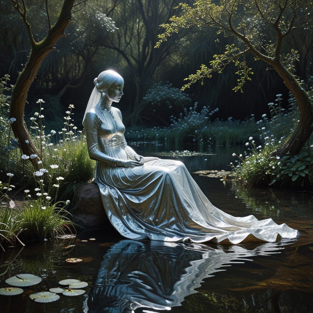 Luminous Melancholy in Impressionist Hues