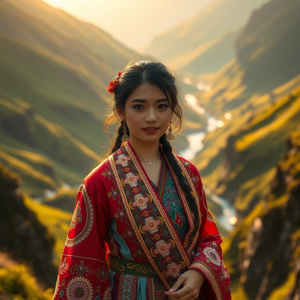 Beautiful Bhutan Lady 🇧🇹