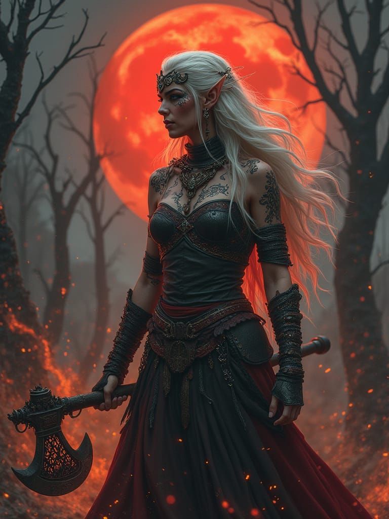 Ethereal War Queen of a Dying Realm