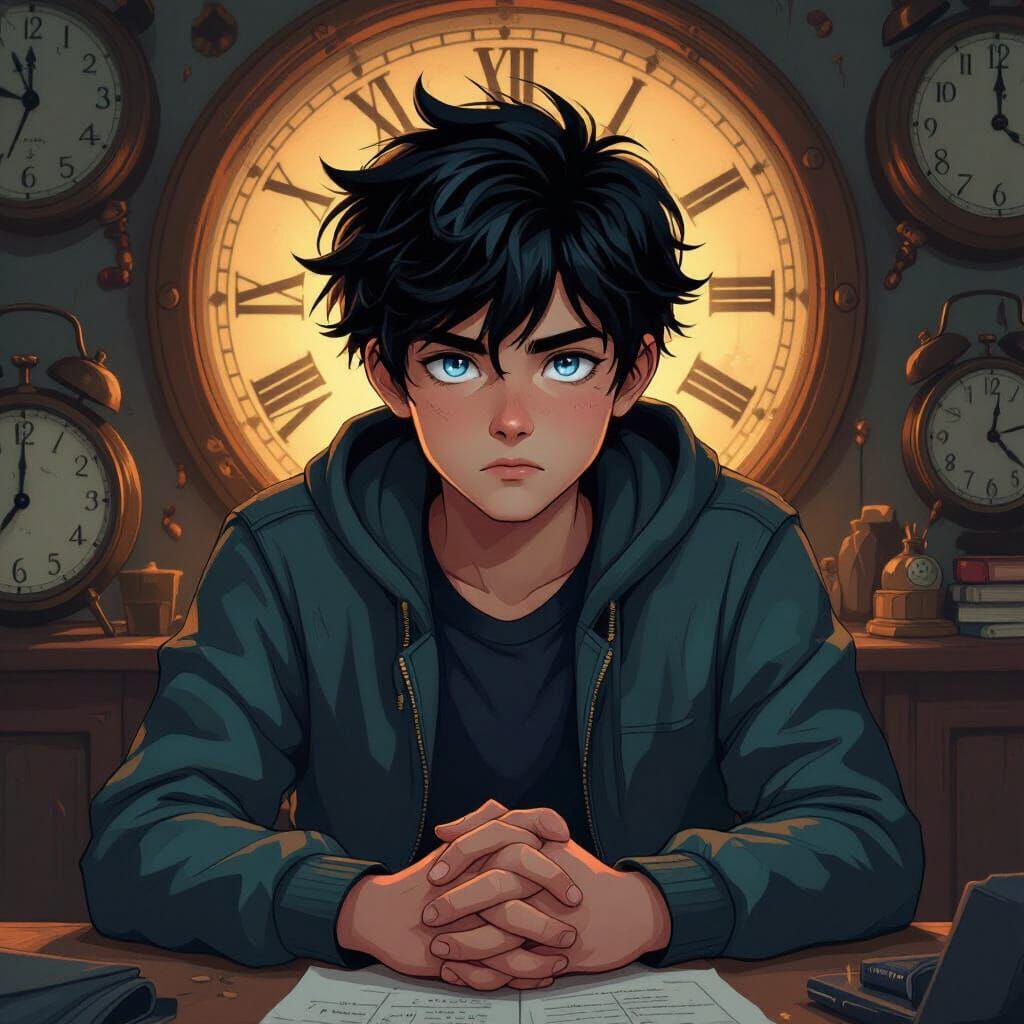 Teenager's Chronomentrophobia in a Clock-Filled Room