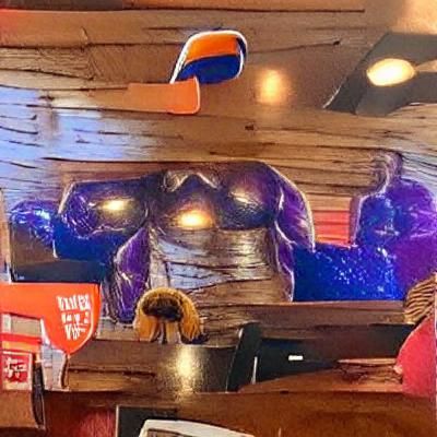 Thanos Takes a Break at Hooters