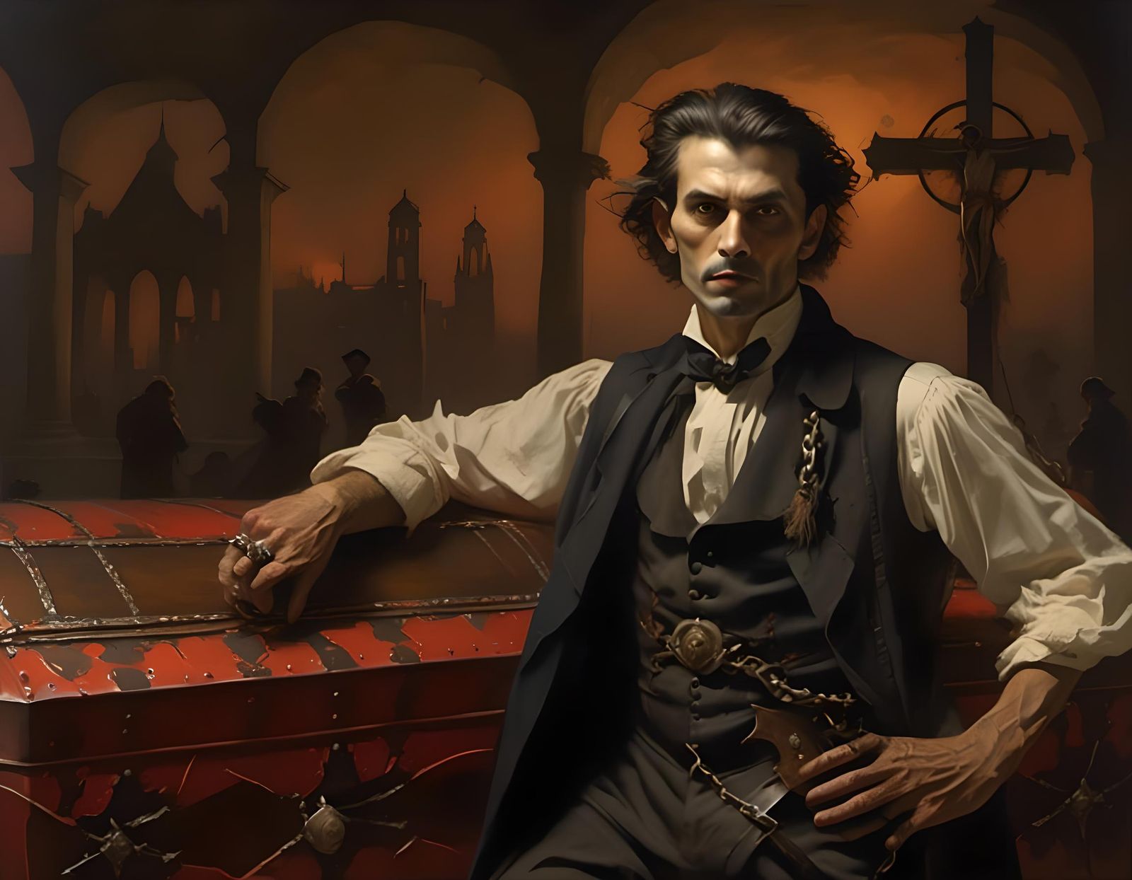 "Même s'il boit du sang - il ne me fait pas peur!"