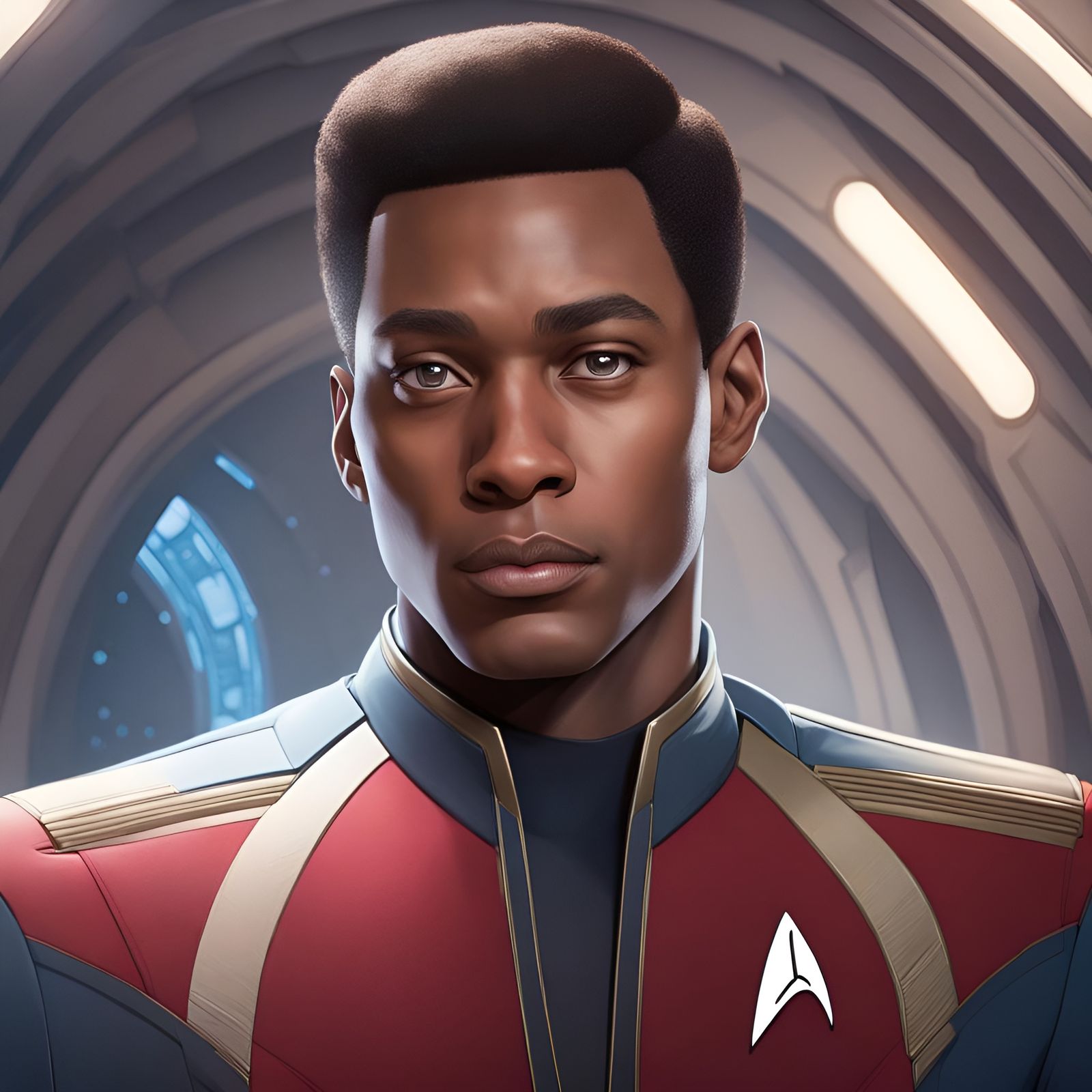 Star Trek: Avengers - Starfleet Fusion Portrait