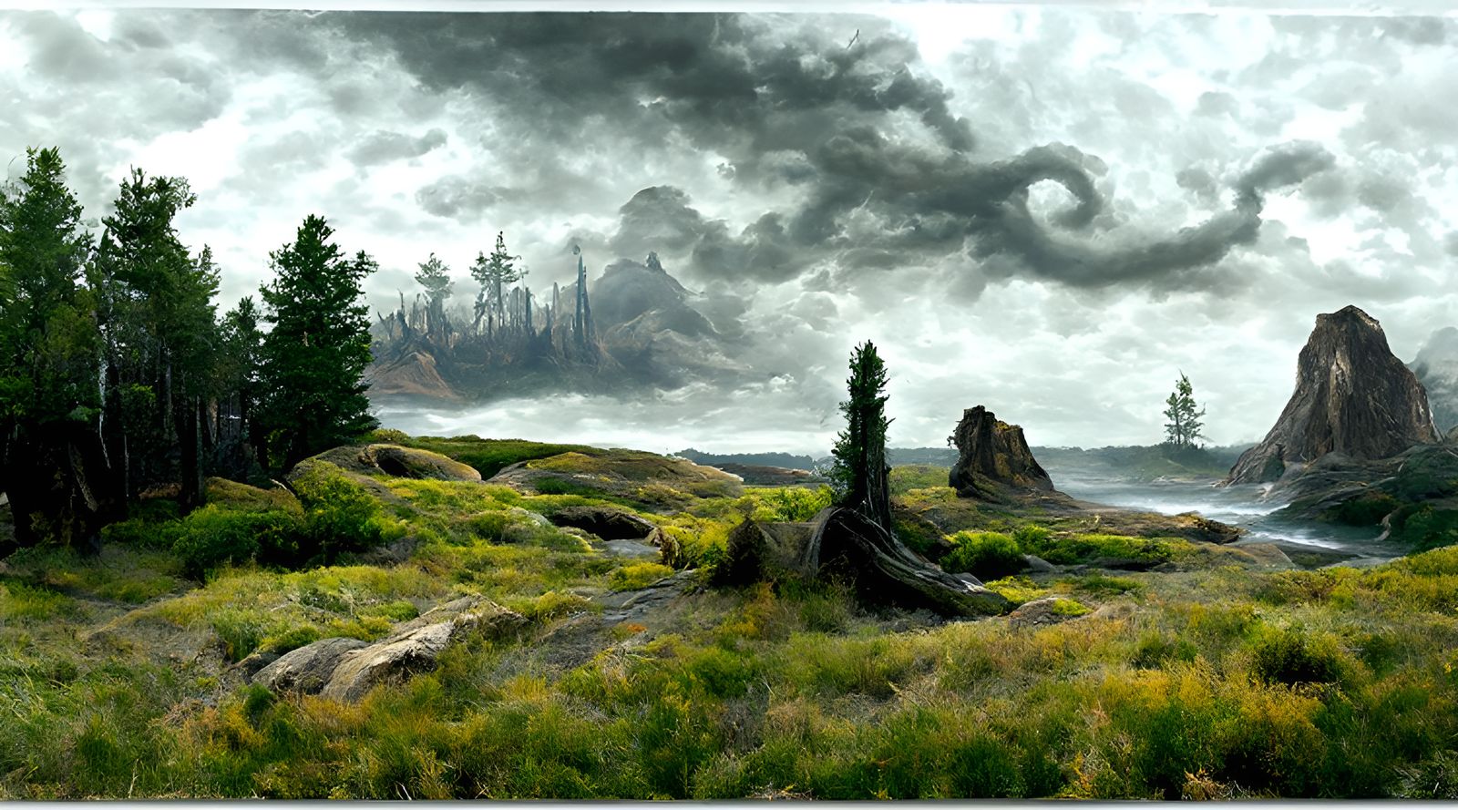 Eldritch Landscape Photography in 16K Resolution