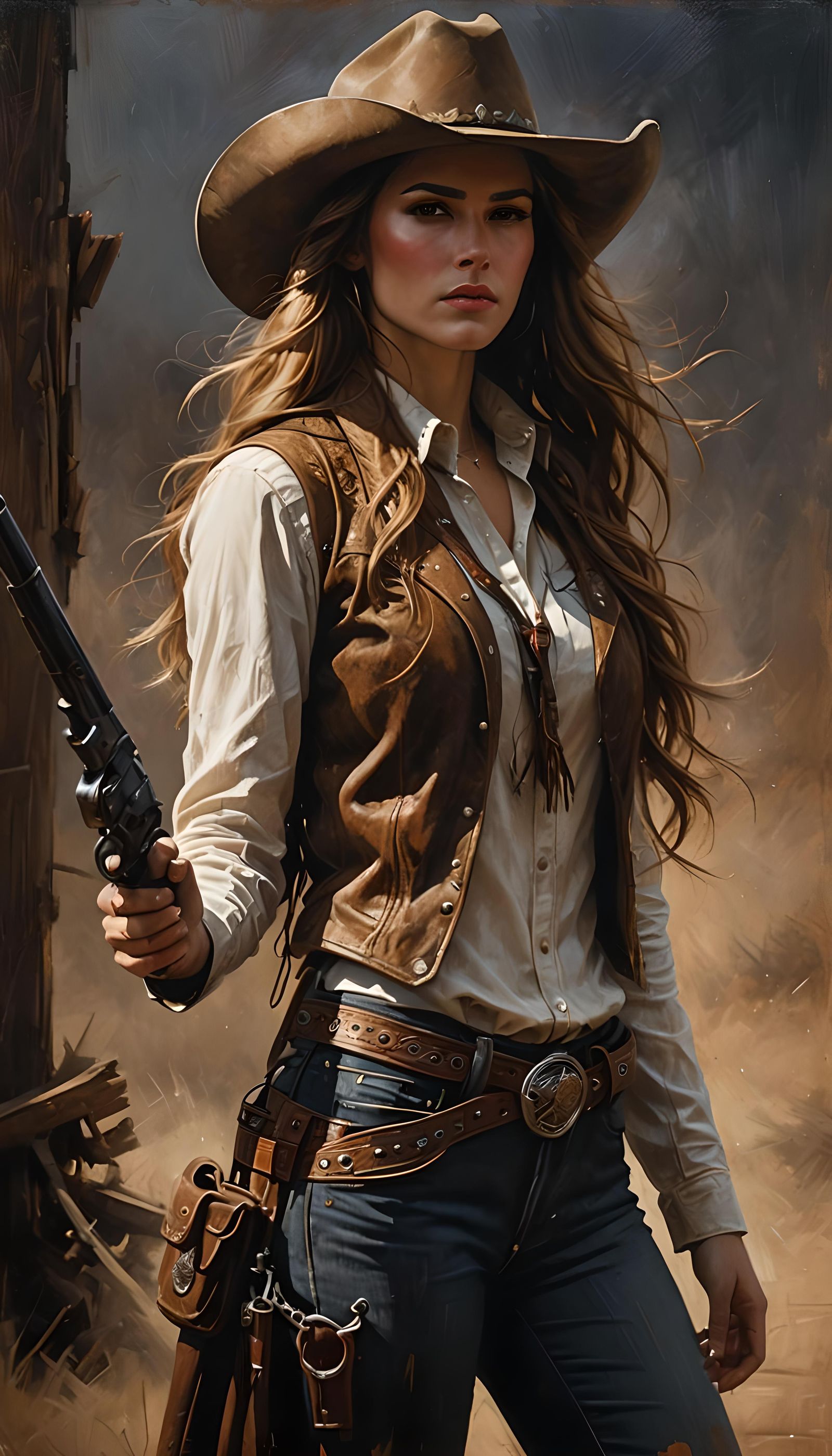 Calamity Jane; frontierswoman, sharpshooter.