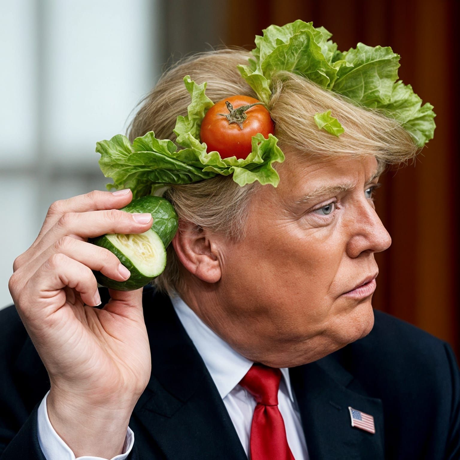 A Presidential Hairdo in Disguise