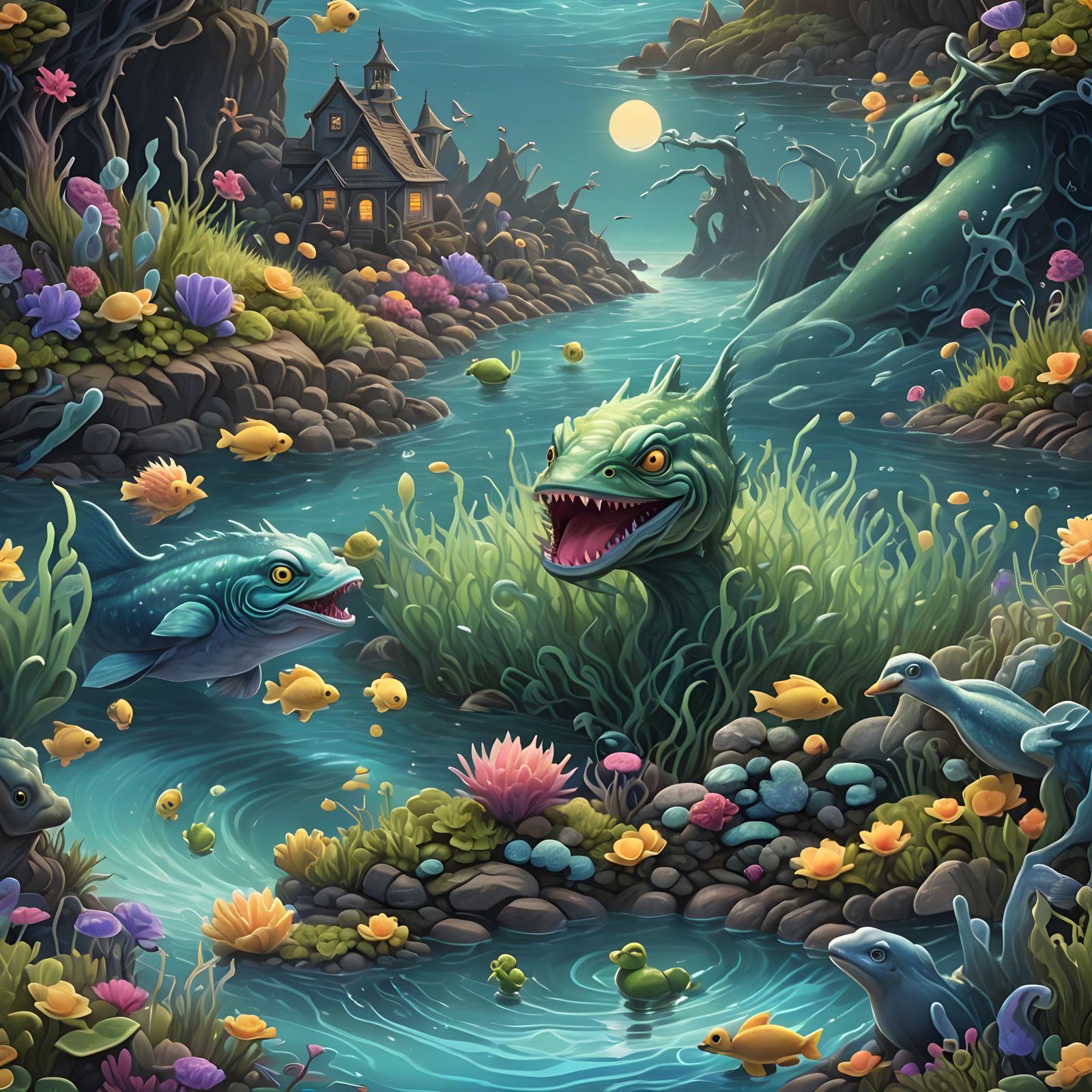 Bunny Bay's Cove: The Sea Monster Hunt