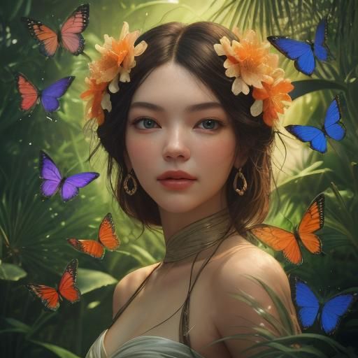 Tropical Paradise: A Hyper-Realistic HDRI Photograph