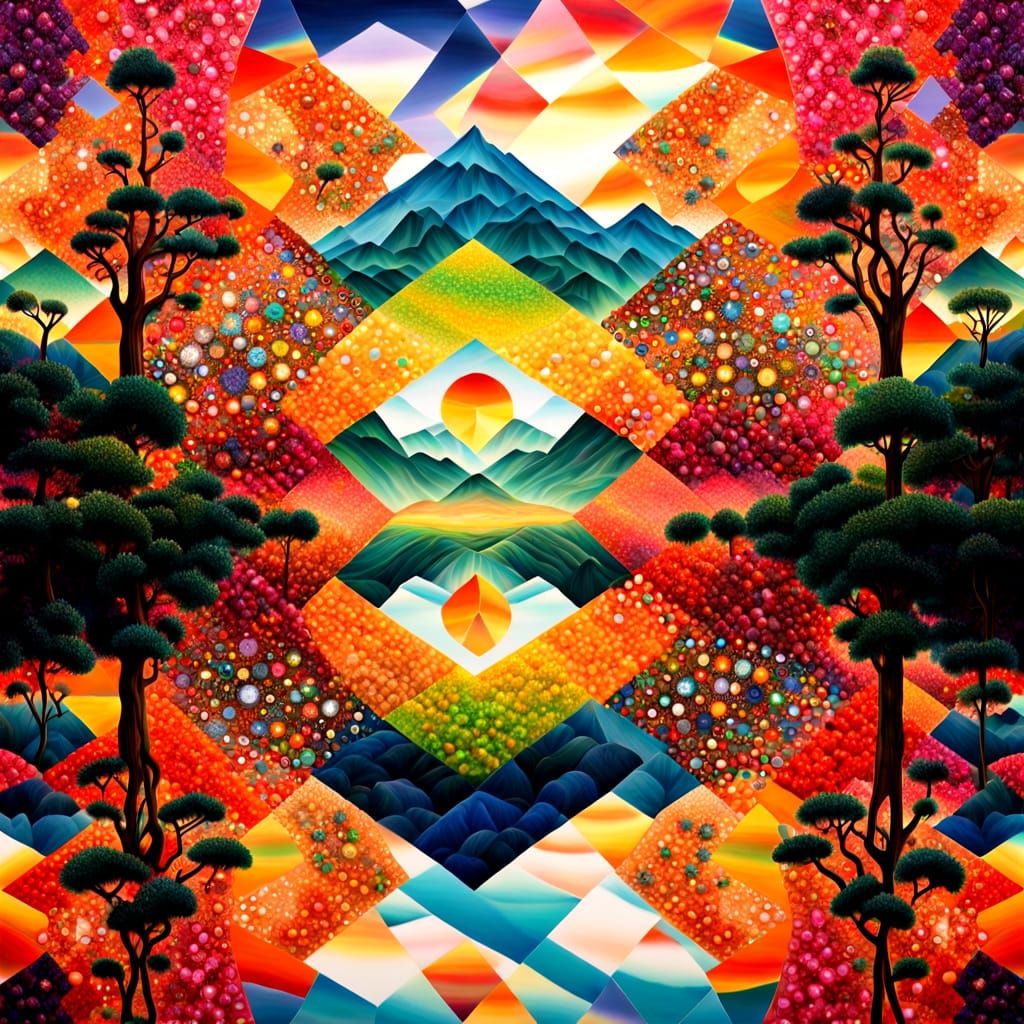 Kaleidoscopic Landscape