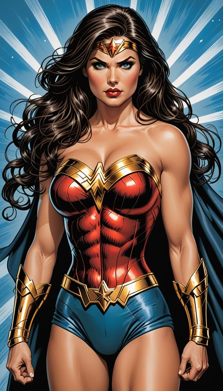 Wonder Woman Inspired by John Byrne Era Comics