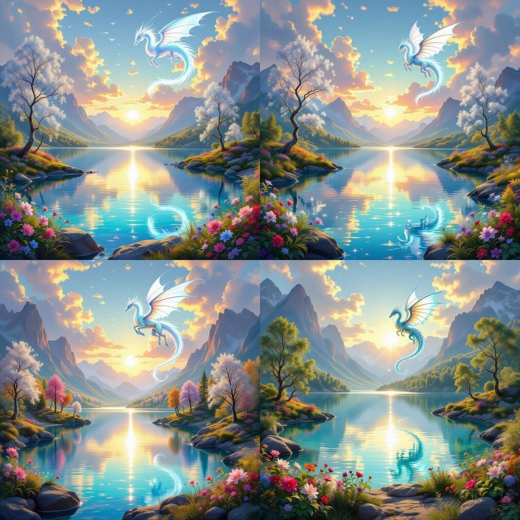 un paesaggio sospeso tra sogno e realtà