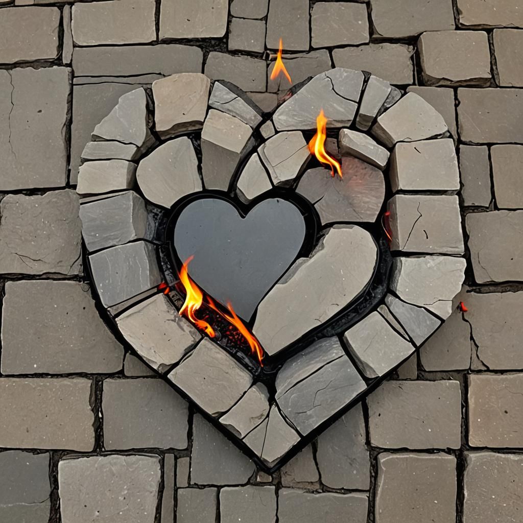 Heart-Shaped Firebox Concept Design