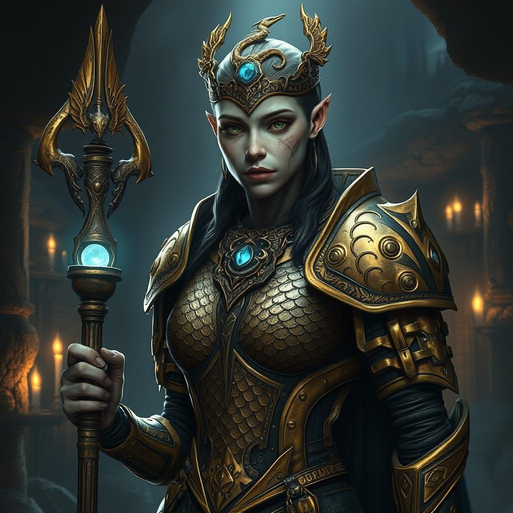 Dwemer Hybrid Warrior in Ancient Nord Ruin