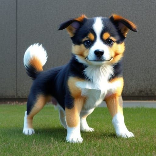 Adorable Dog Generated From Simple Prompt