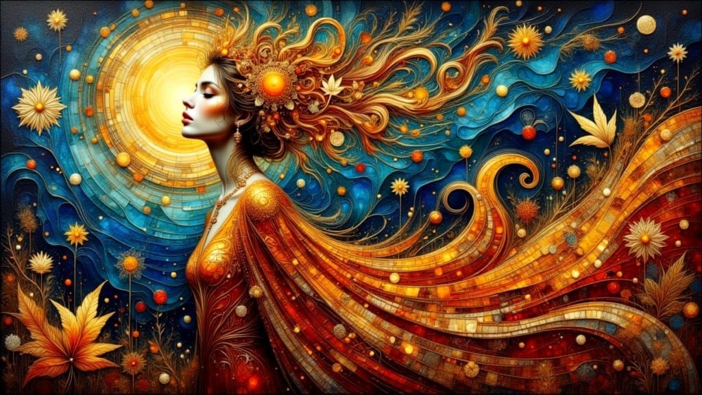 Whirling Goddess of Autumn Night