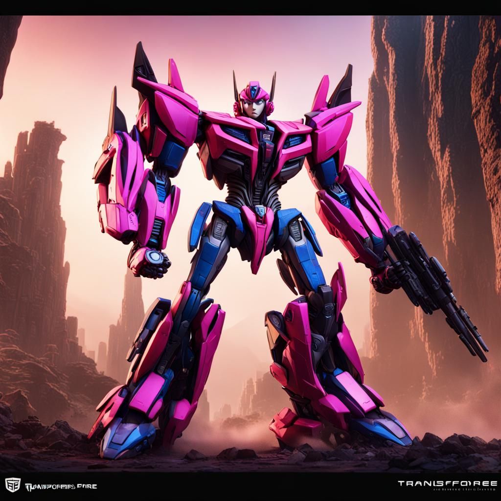 Transformers Prime: Jack, Arcee, and Daughter