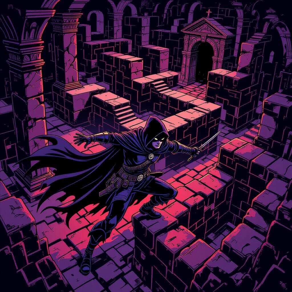 Gareth the rogue, just dualclassed as an Aberrant Warlock