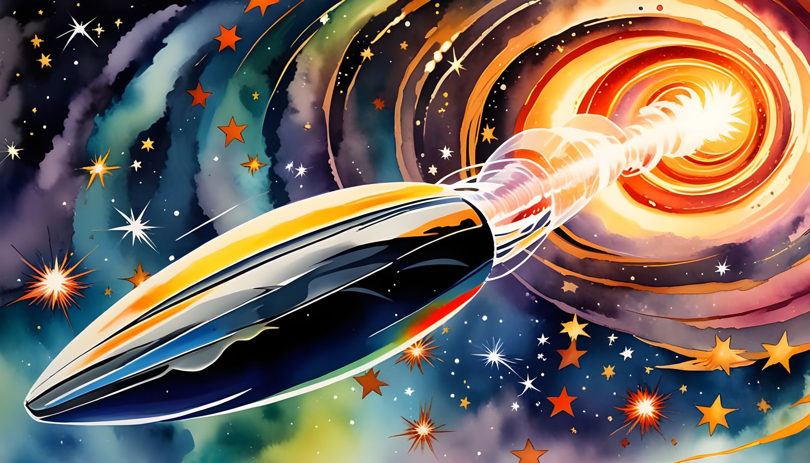 Celestial Bullet in Motion