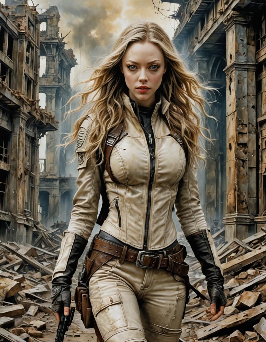 Amanda Seyfried as Post-Apocalyptic Survivor