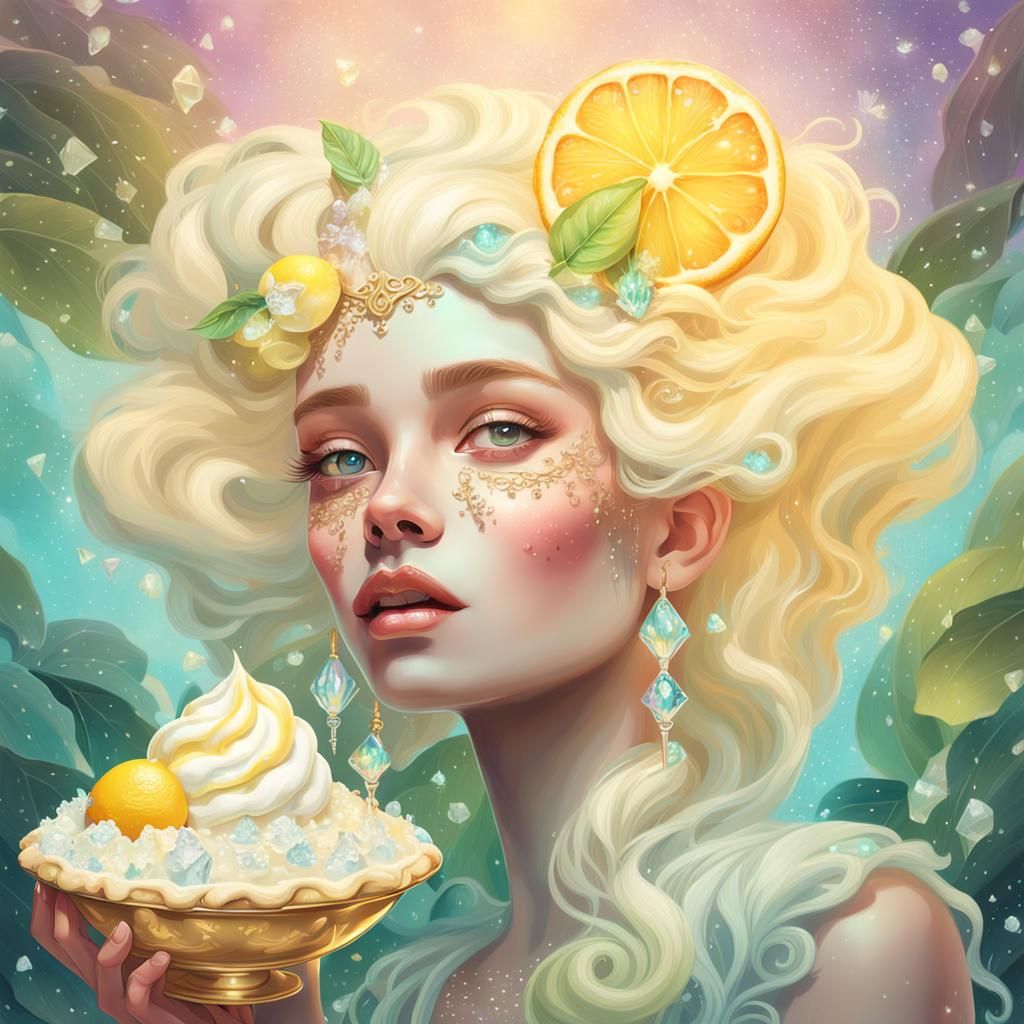 If Lemon Merengue Pie and Ice Cream had a baby