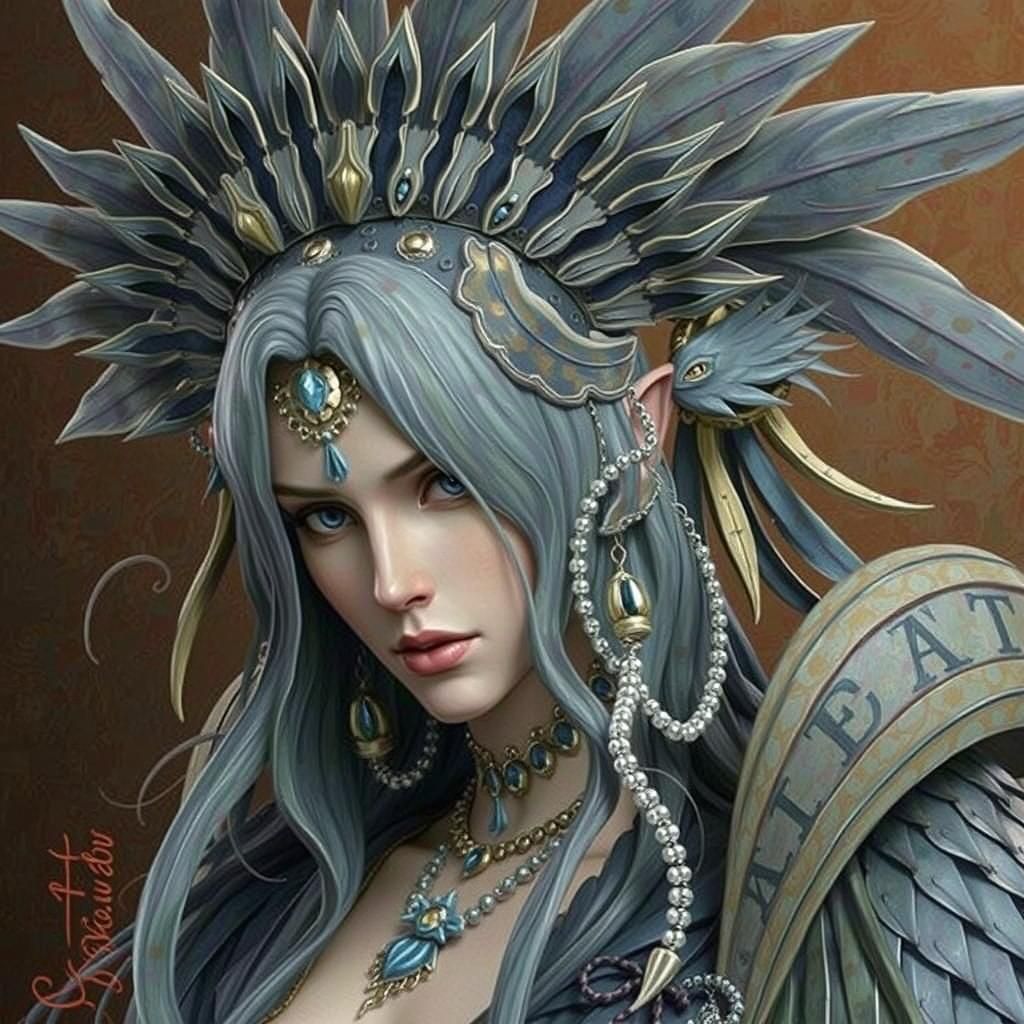 Abstract AI-Generated Sculpture