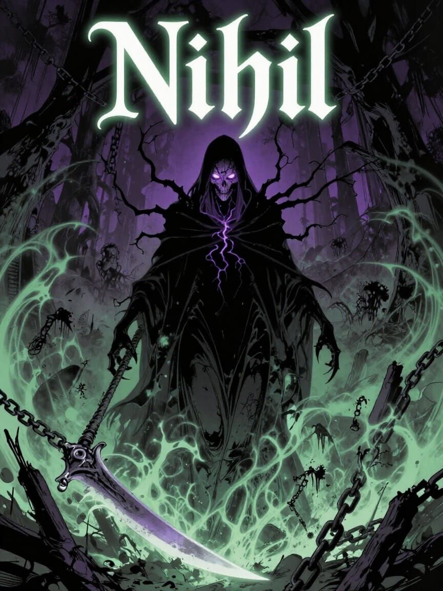 Nihil The Decay Wraith Comic Cover Art