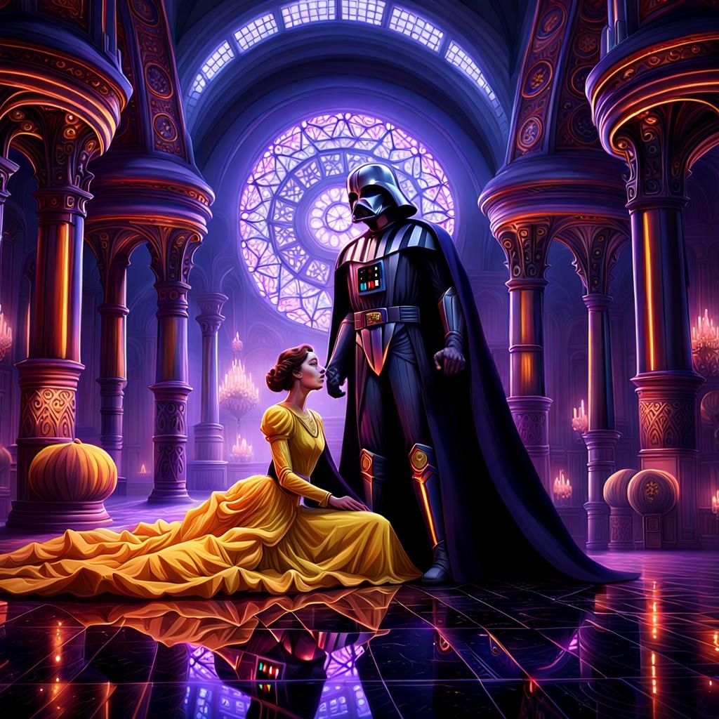 Darth Vader's Dream: A Dark Fantasy Concept Art