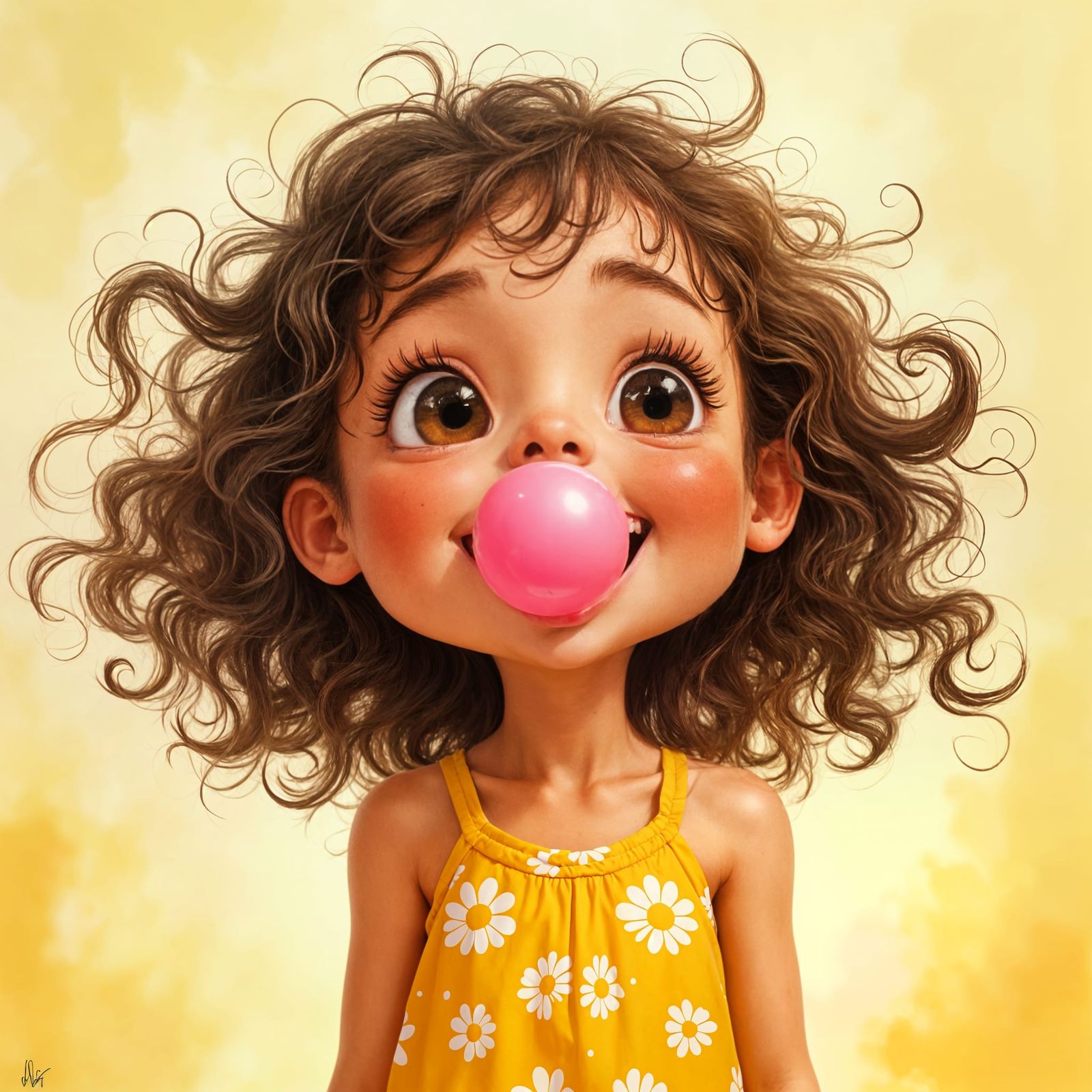 Joyful Moment of Accidental Bubble Fun