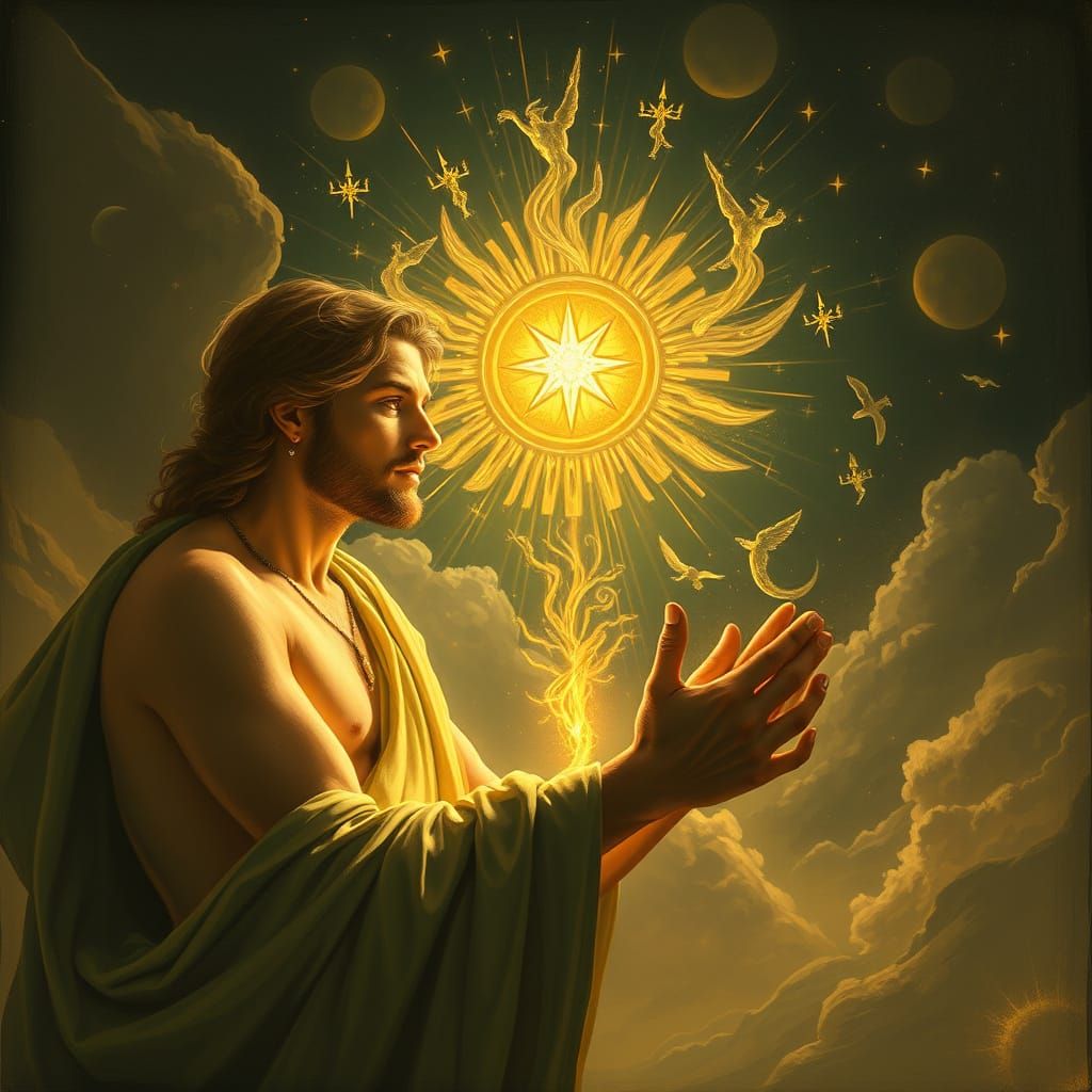 Man Sells Soul to the Devil in a Dark and Moody Scene