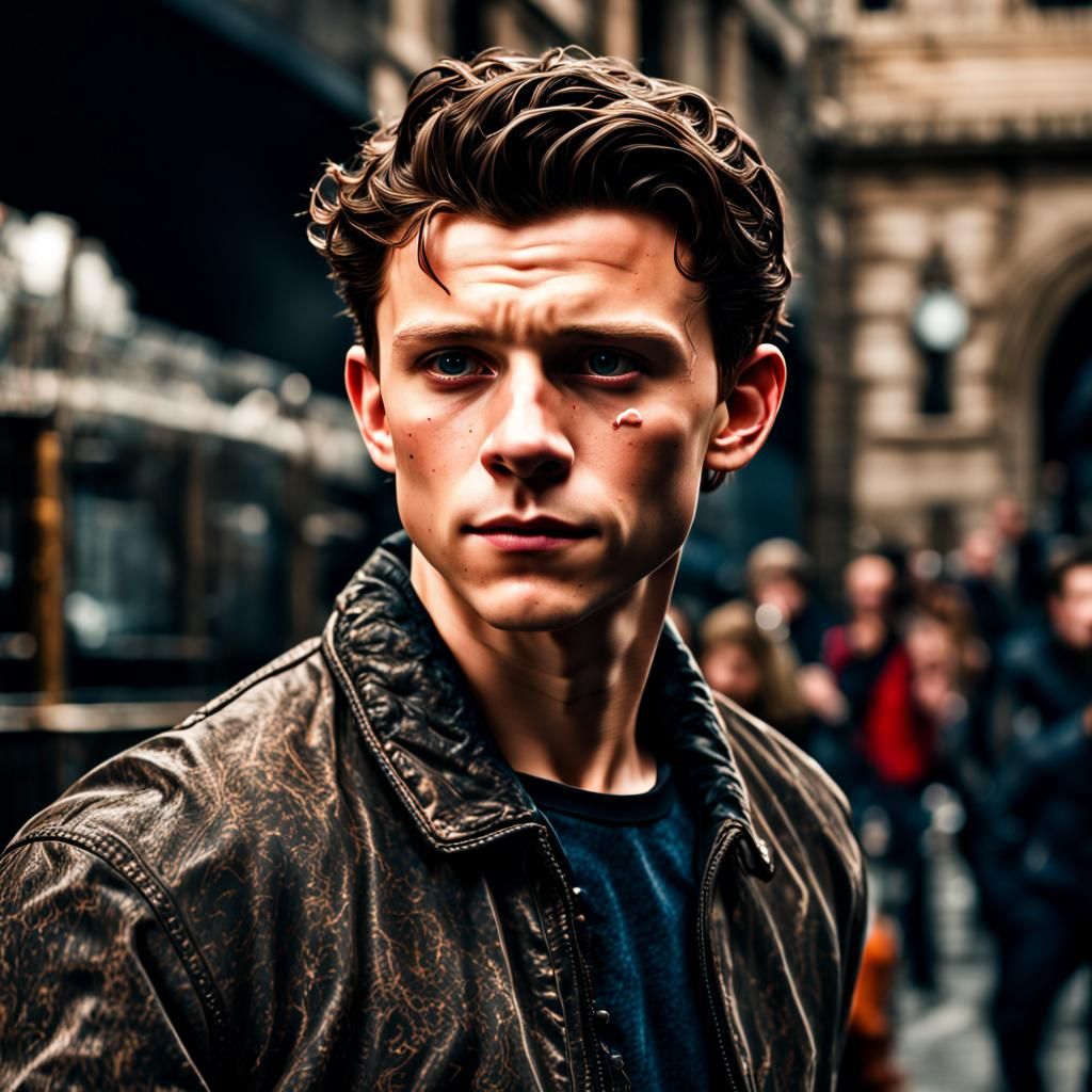 Hyperrealistic Portrait of a Man in Sharp Focus